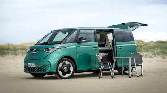 Volkswagen ID. Buzz : le Gute-Nacht-Paket le transforme en mini-camping-car