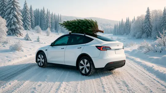 FSD Tesla v14 face à la neige: essais hiver 2025 aux USA