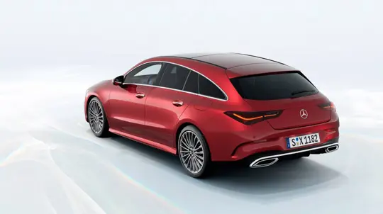 El Mercedes CLA Shooting Brake lidera el ranking de carga rápida