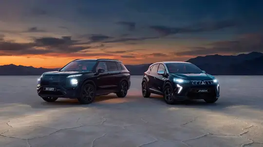 三菱ASXとアウトランダーPHEVのブラックエディション発表、外観アップデート