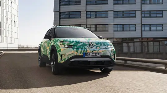 Volkswagen ID. Cross téli teszt: az új elektromos crossover részletei