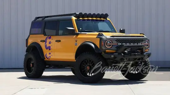 Joe Burrow's Custom Ford Bronco Heads to Barrett-Jackson for Charity
