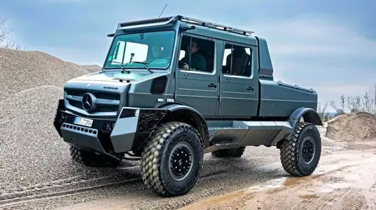 Mercedes Unimog Turns 80, Becomes Luxury Off-Roader