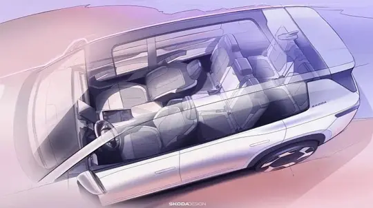 Skoda Peaq: le vaisseau amiral électrique mise sur l’espace, pas sur le luxe