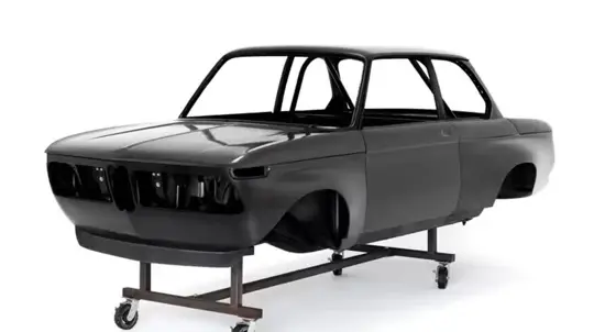BMW 2002 by Son of Cobra: a carbon restomod built two cars a year