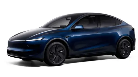 Tesla Model Y Basis: Erste echte Farbe in Europa — Coastal Blue