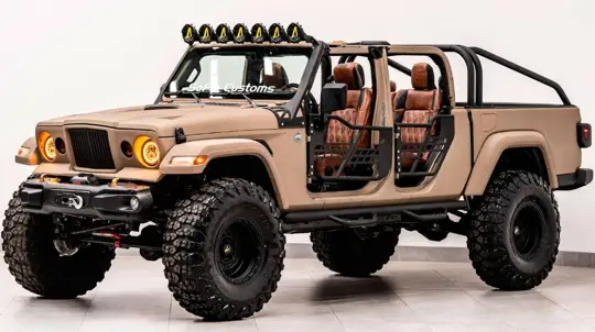 Jeep Gladiator Kaizer Edition: il custom retrò di SoFlo Customs