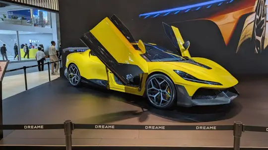 Dreame veut amener sa supercar électrique à propulsion fusée en Australie