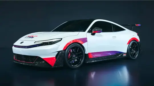 Honda Prelude condivide telaio, sospensioni e freni con la Civic Type R