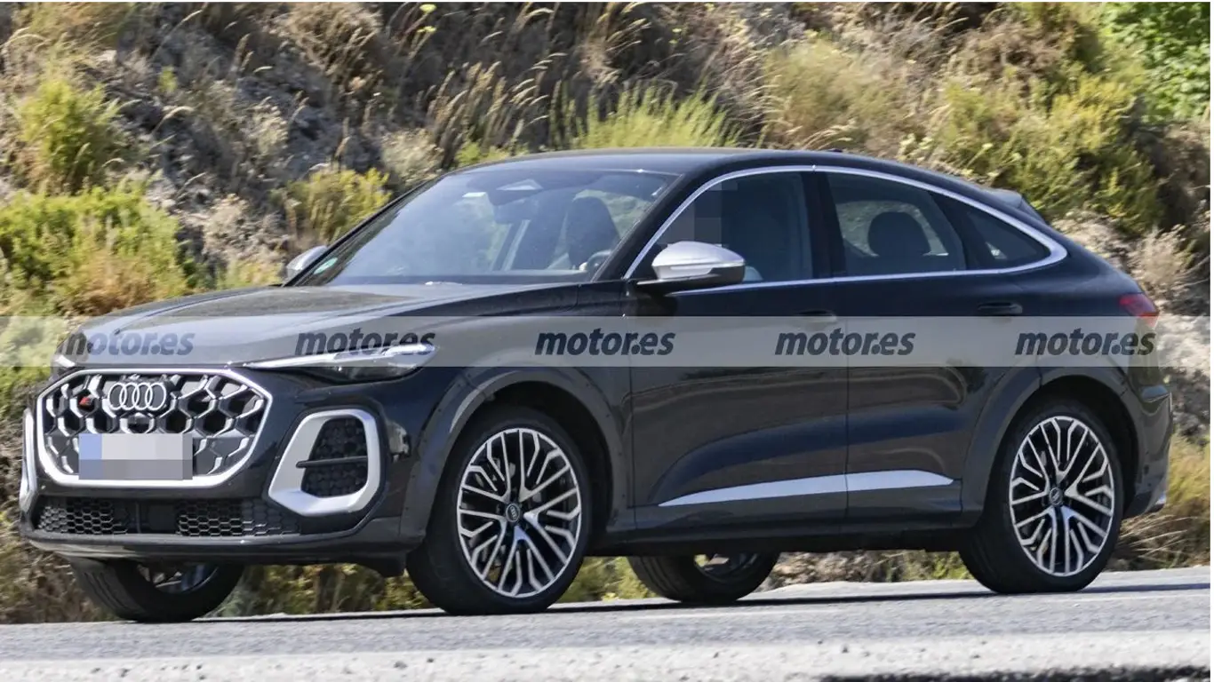 Porsche Macan на тестах в кузове Audi SQ5 Sportback