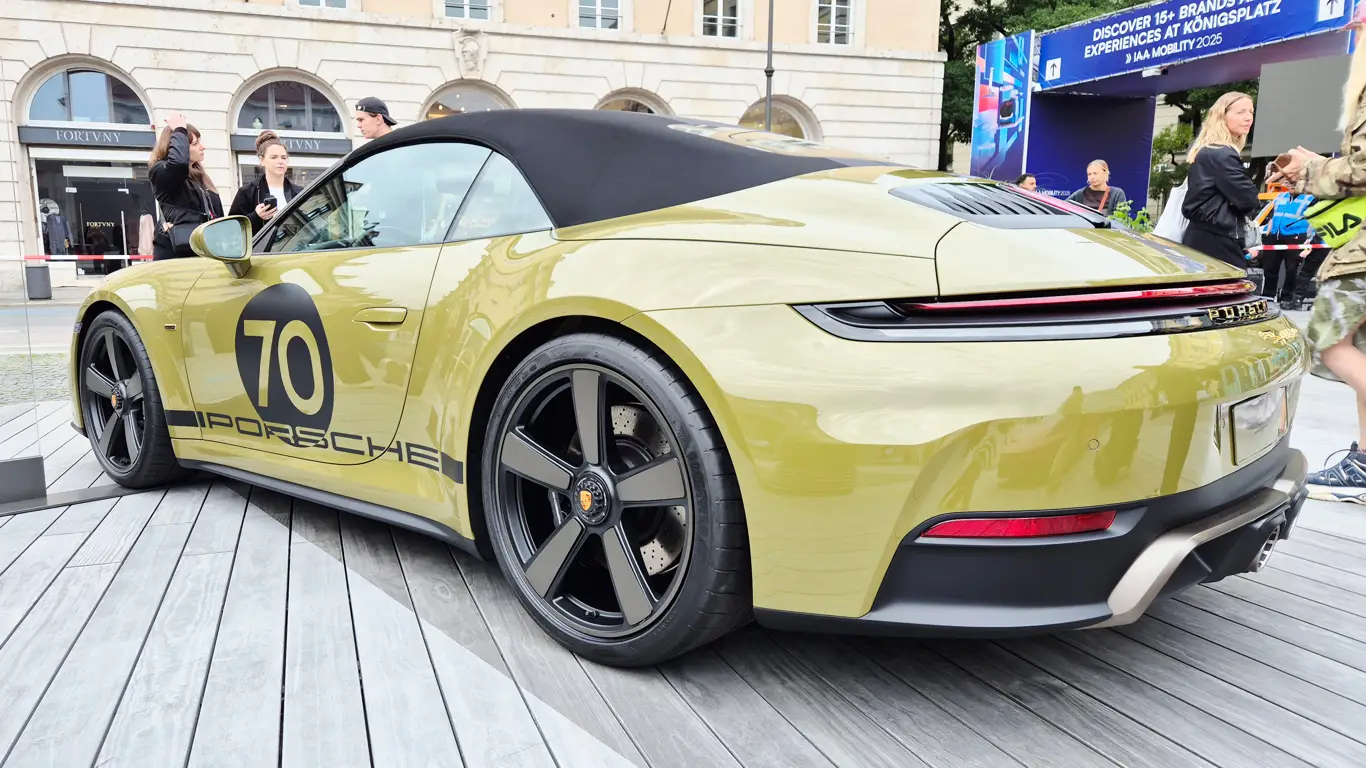 Porsche 911 Spirit 70,IAA Mobility 2025