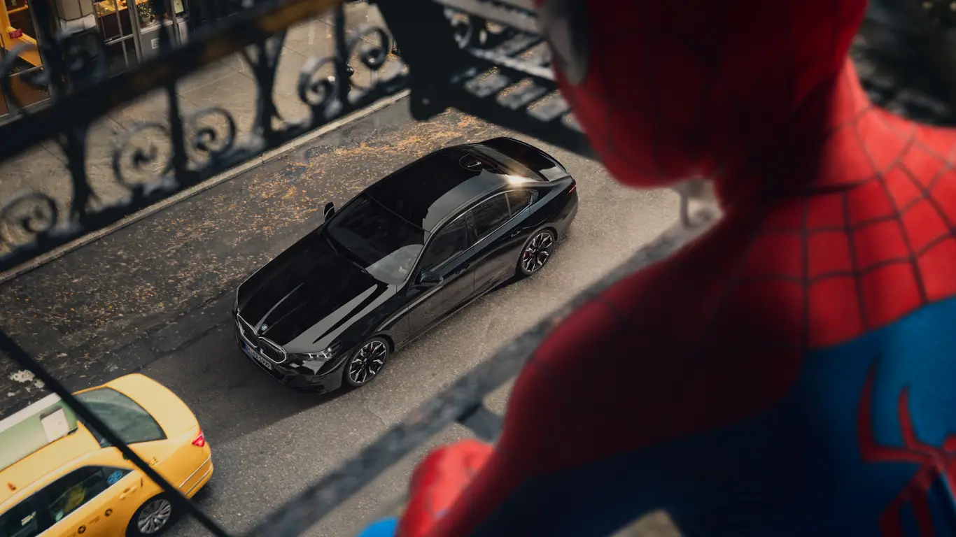 BWM iX3 Flow Spider-Man Brand New Day