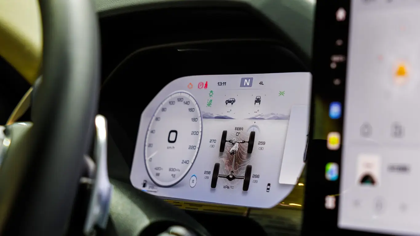 Panel de instrumentos del automóvil