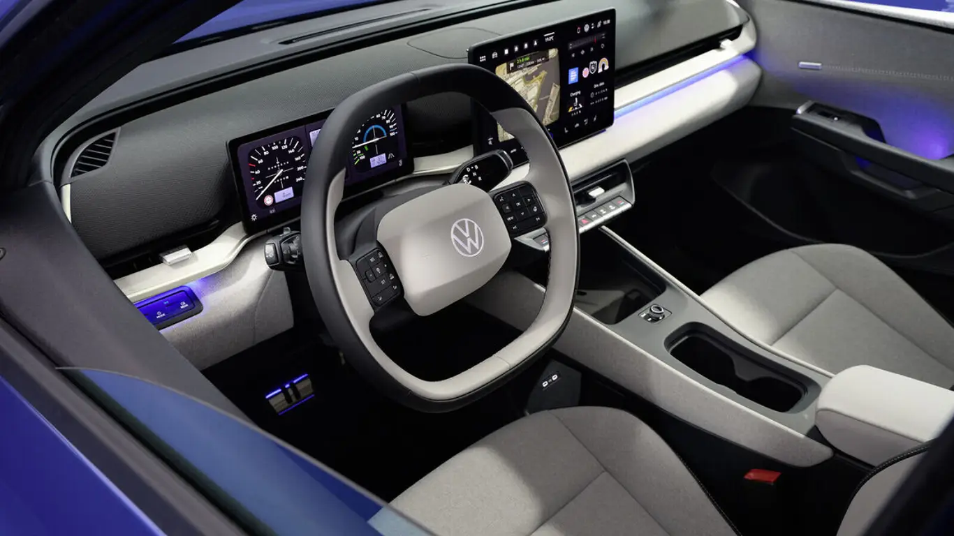 Салон нового Volkswagen ID. Polo