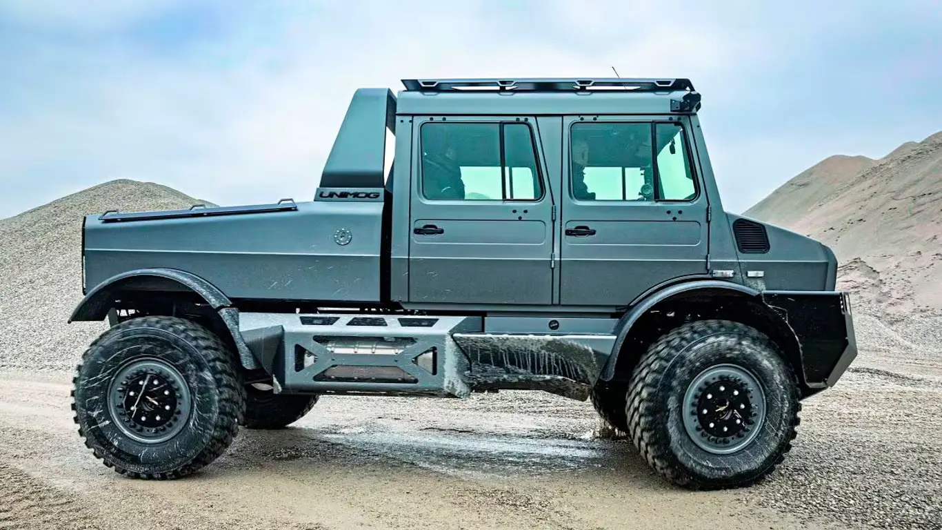 Mercedes-Benz Unimog, Daimler Truck, U 4023 Hellgeth Engineering