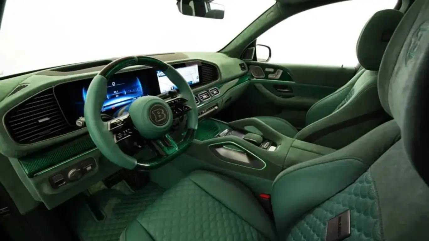 Mercedes-AMG GLS 63 Mean Green