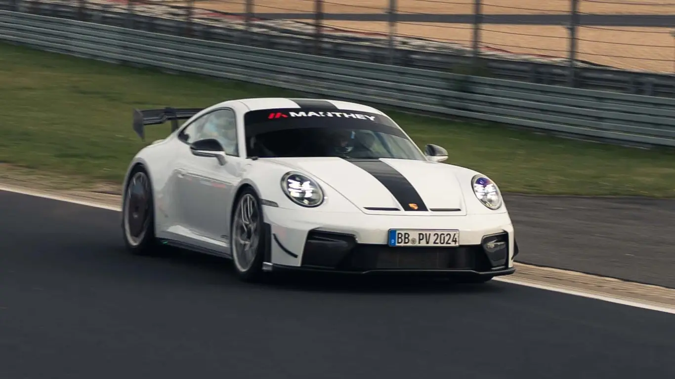 Porsche 911 GT3 Manthey на Нюрбургринге