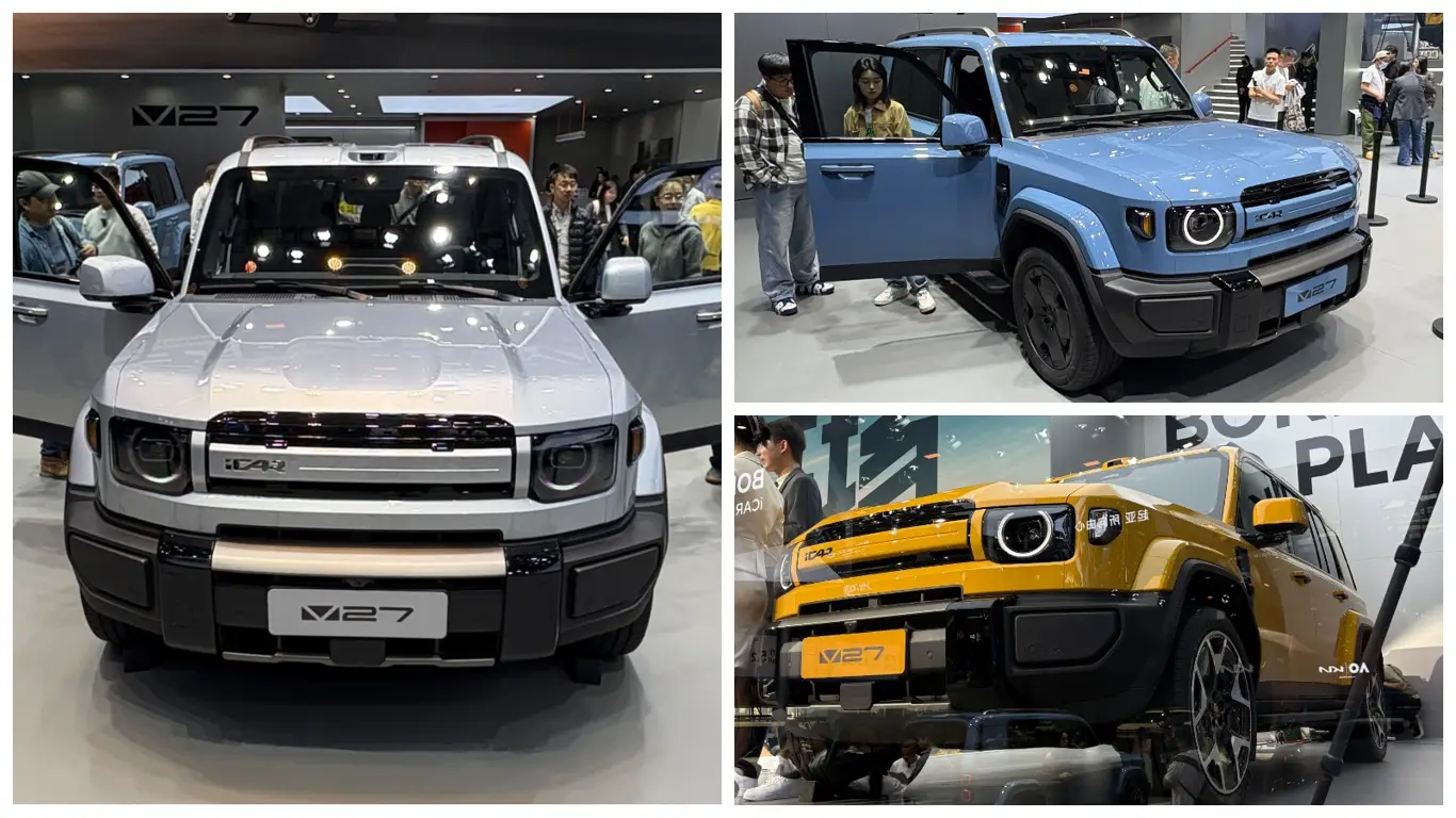 Автосалон в Гуанчжоу 2025,iCAR V27