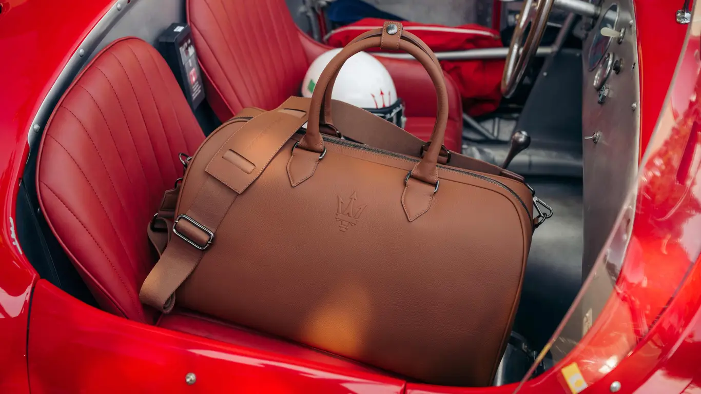 Maserati,Poltrona Frau In Motion,Maserati Weekend Bag