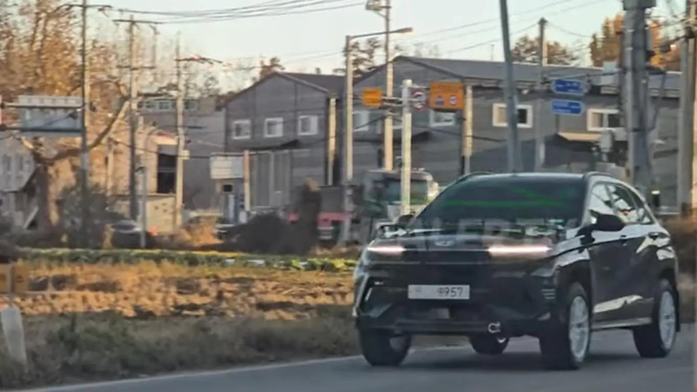 Тестовый мул Hyundai Kona