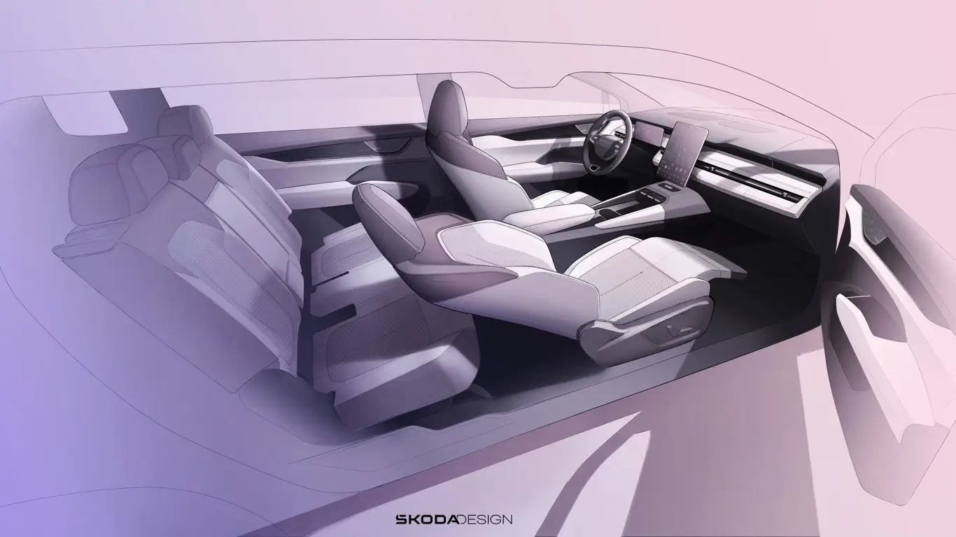салон Skoda Peaq