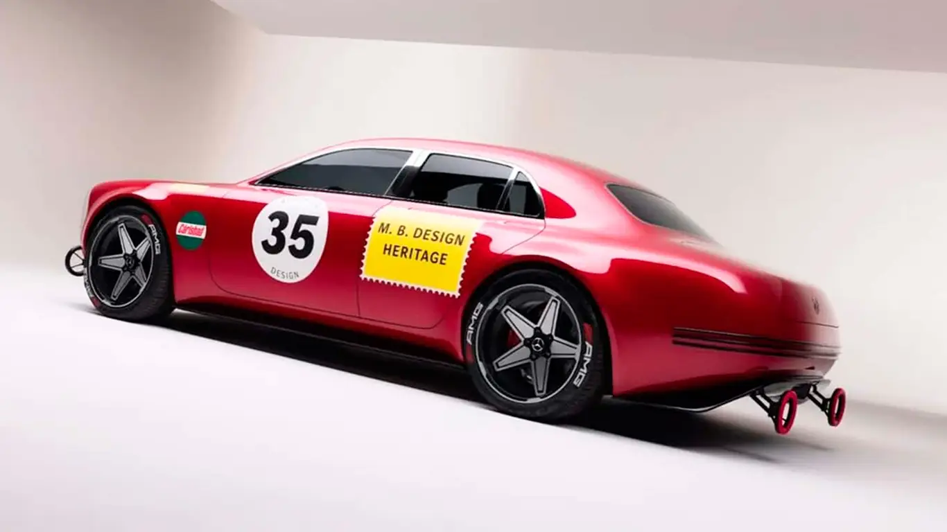 Mercedes AMG Red Pig