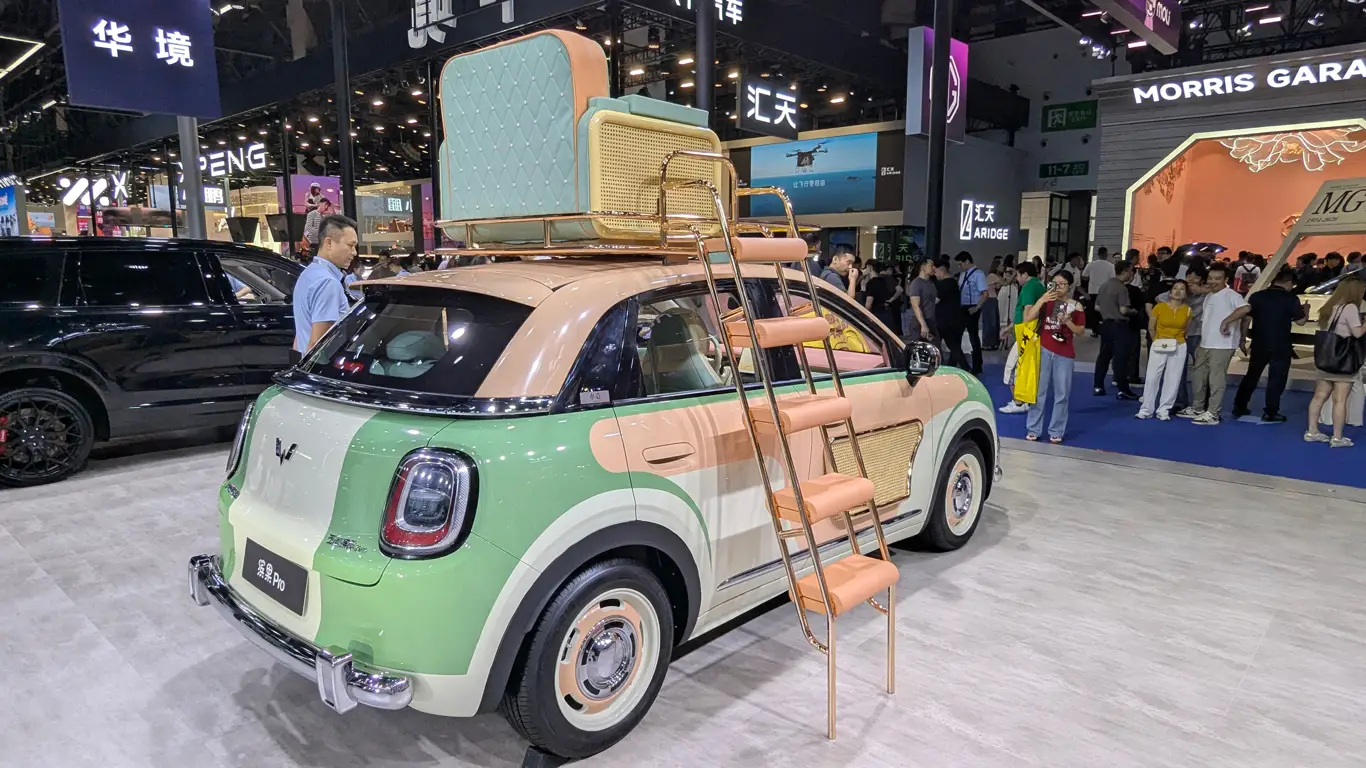 Автосалон в Чэнду 2026 / Wuling Binguo Pro