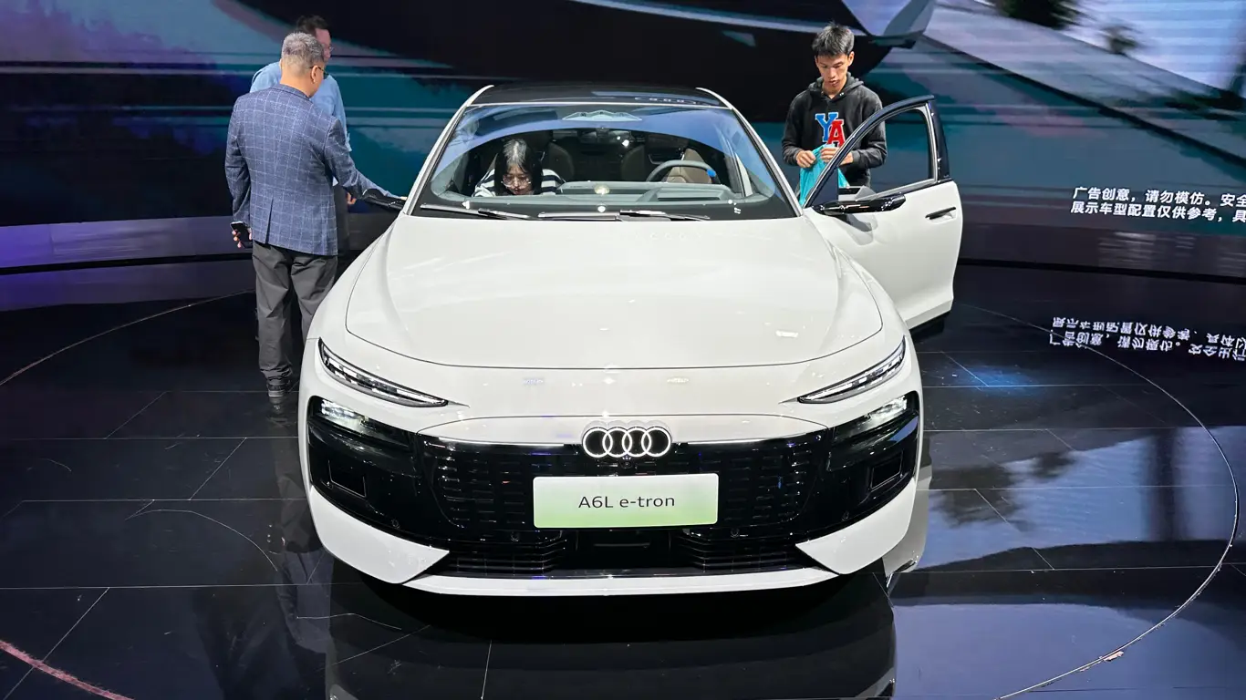 Автосалон в Гуанчжоу 2025,Audi A6L e-tron