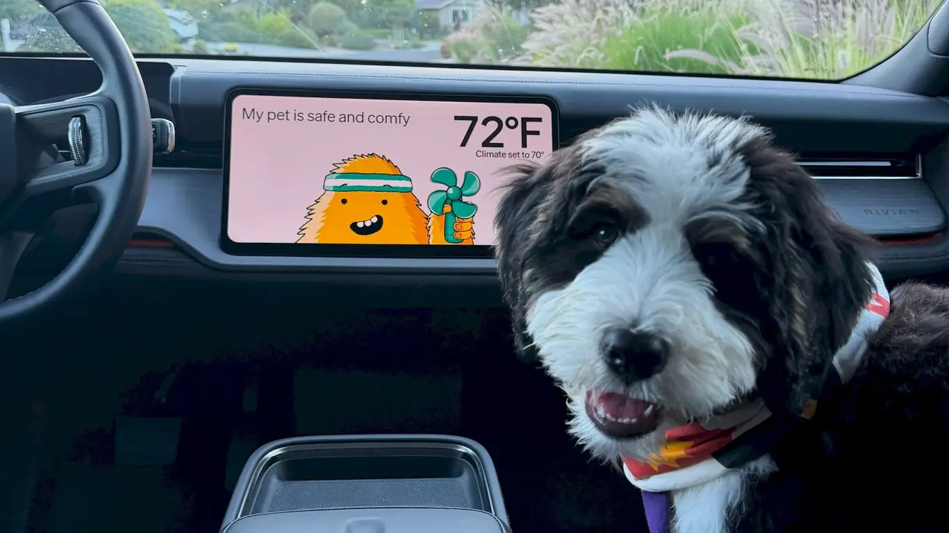 Rivian R2 Pet Comfort