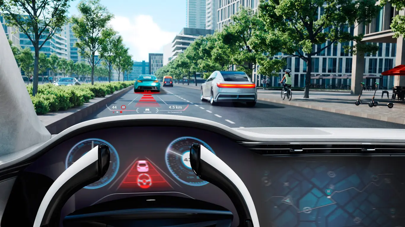 Прощай, сенсорный экран: в салонах новых авто появится лазерная голограмма