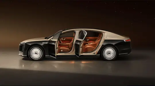 Maybach теперь отойдет на второй план: представлен технологичный люксовый седан с нотками Huawei