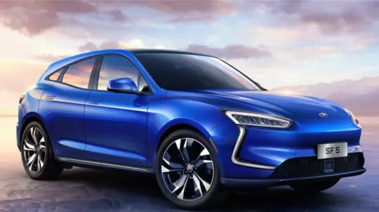 Электрический флагман Evolute i-Jet замечен на службе у правительства РФ