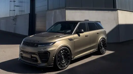 Позолота, обвес и 24-дюймовые диски: Range Rover Sport SV стал ночным хищником