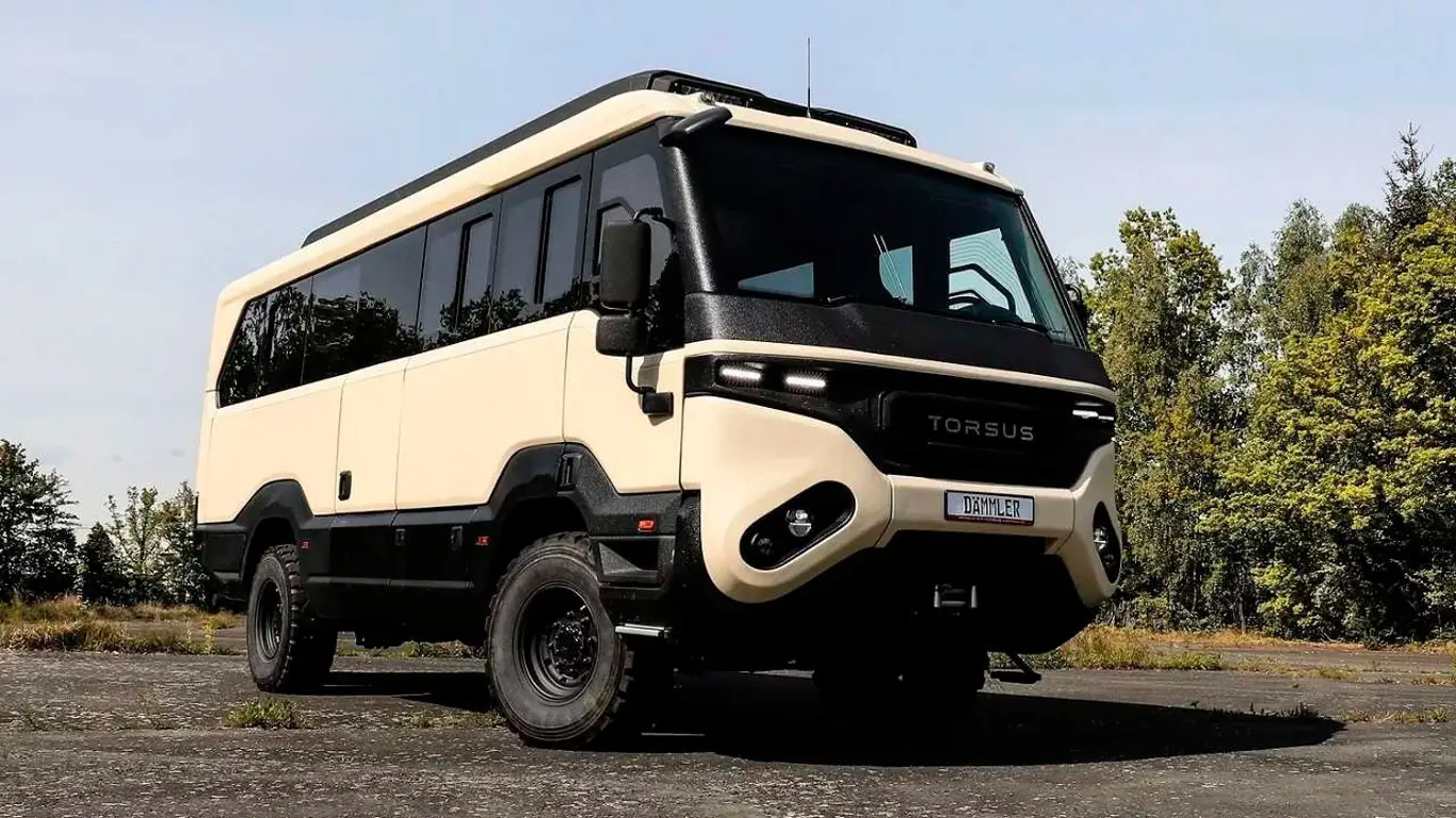 «Буханка» по-немецки: представлен автодом, в который страшно заходить в грязных ботинках