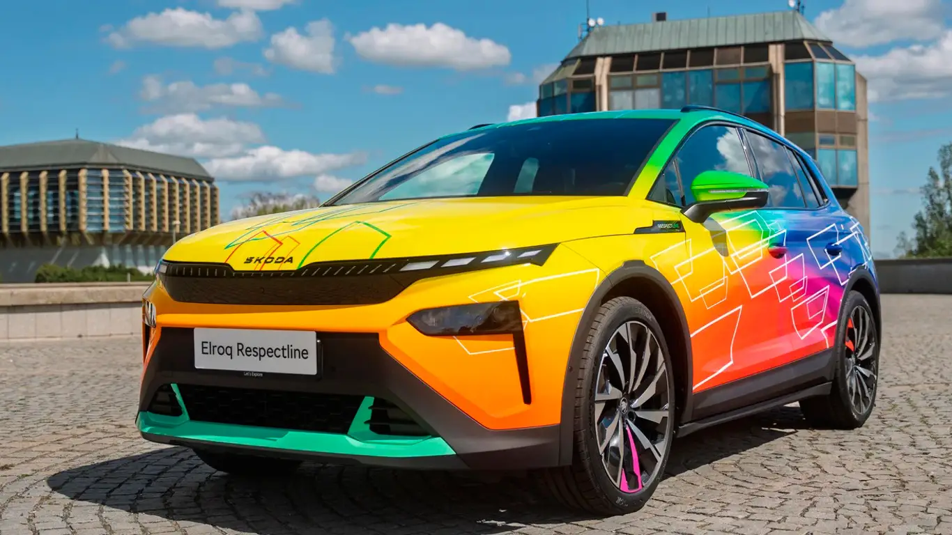 Skoda Elroq засияла на X Factor 2025: электрический SUV стал звездой сцены