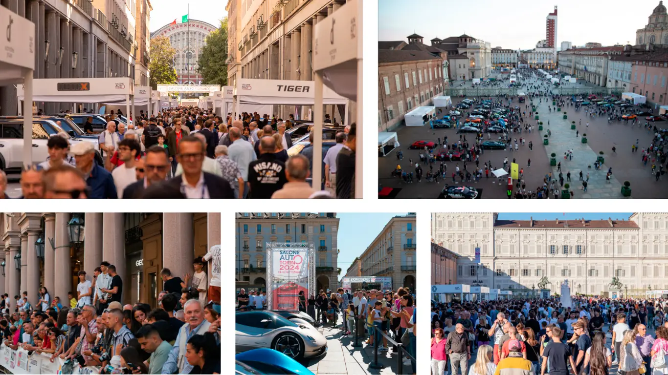 Турин взорвался ревом моторов: электрокары, гибриды и культовые суперспорткары захватили Италию