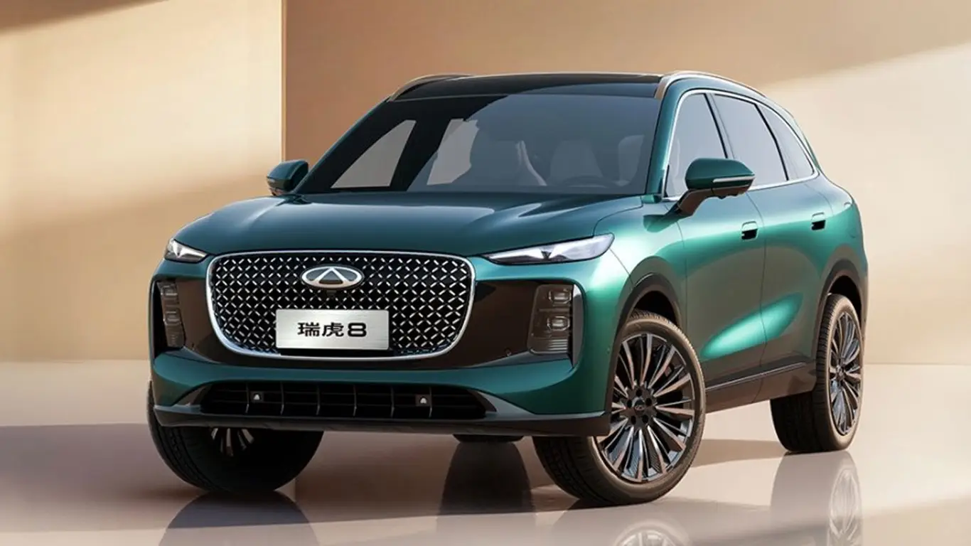 Скоро дебют: новый  Chery Tiggo 8 запатентовали в Индии