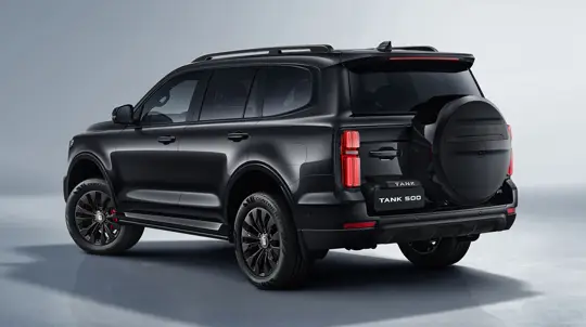 Черная жемчужина: представлен GWM Tank 500 HEV Black Edition