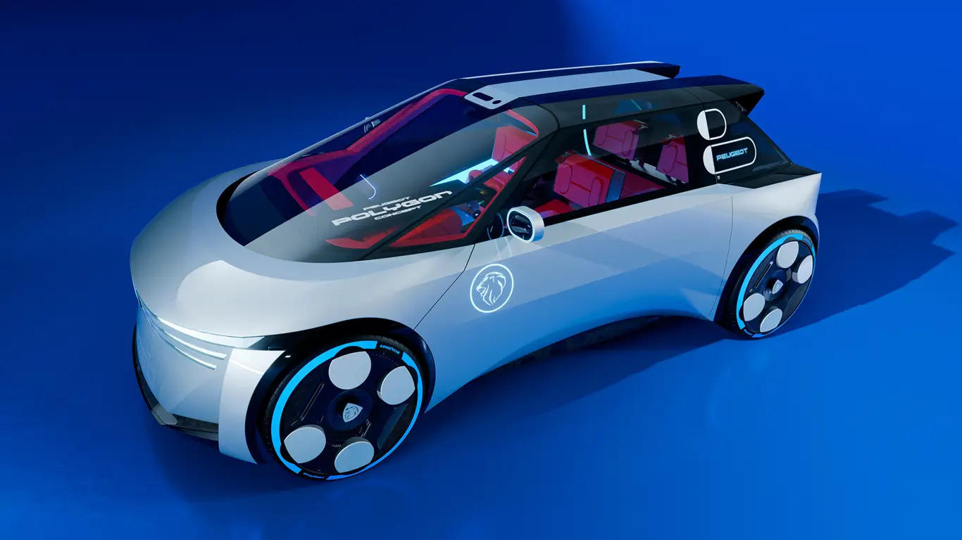 Французы готовят бомбу — концепт Polygon намекнул на дерзкий новый Peugeot 208