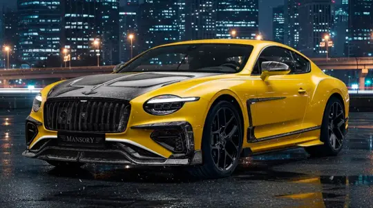 Bentley больше не тот: Mansory надела на Continental GT броню из карбона и пафоса