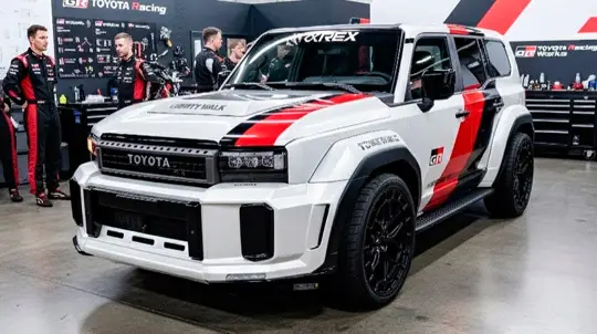 Гроза бордюров: Land Cruiser 250 получил поистине японский обвес