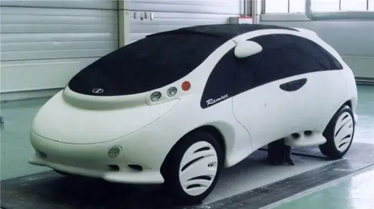 АвтоВАЗ мог пойти по другому пути: всплыл концепт «Рамзес» с мягкими линиями и необычной формой