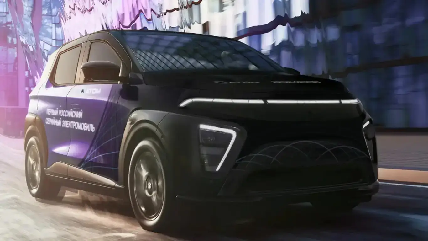 Российский электрокар, который без ваших денег не купить: Атом станет золотым