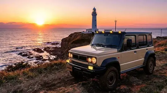 Японцы сделали маленького монстра бездорожья: фары как у Delta Integrale и внедорожный лифт