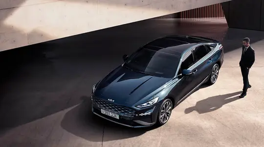 Седан KIA получит революционные изменения для борьбы с Hyundai Grandeur