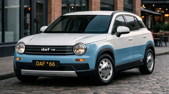 Daf снова в игре: доступный электрокар на базе Volvo почти готов