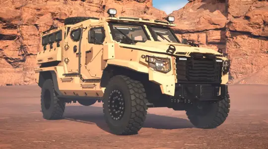 Броневик для дорог общего пользования разработала компания Goat Tactical в США