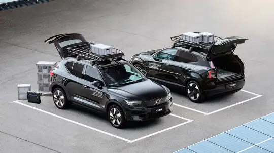 Электрокроссовер Volvo EX40 получил грузовой отсек вместо задних сидений