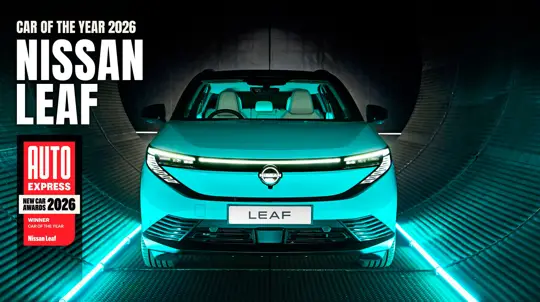 Nissan Leaf взял главный приз Auto Express: электрокар назвали автомобилем года