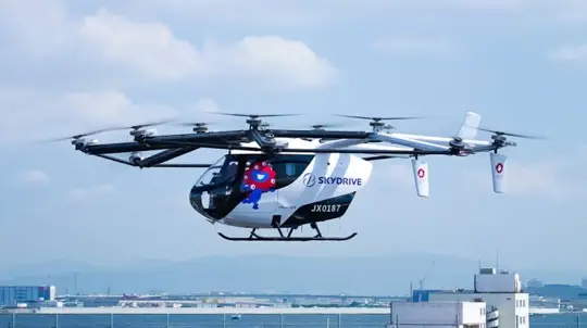 SkyDrive SD-05 прошел 300 испытательных полетов: электрический аэротакси тестируют в Японии